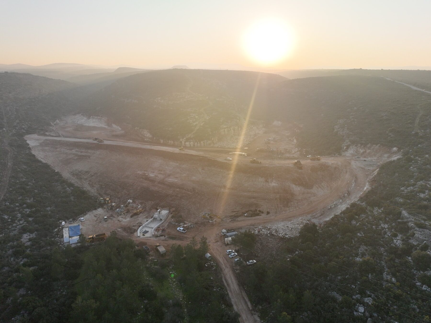 Large-scale excavation